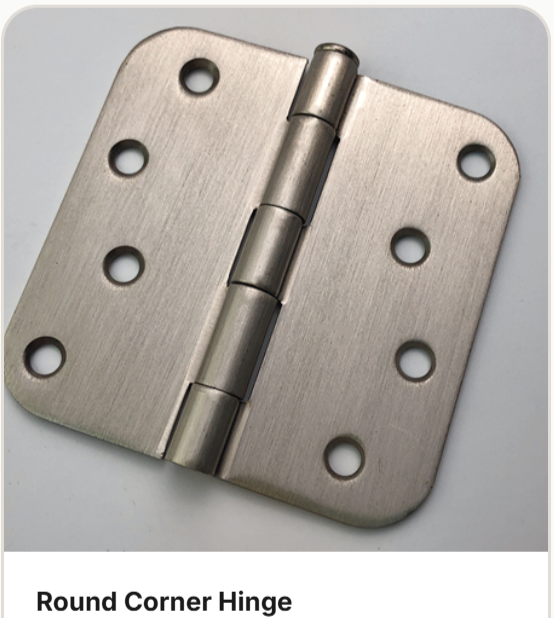 Round Corner Hinge